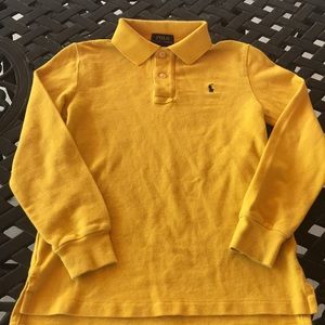 Boys Size 7 RLP Long Sleeve Collared Shirt GUC